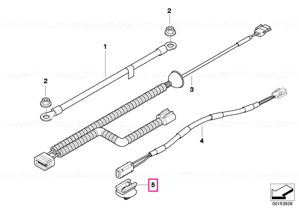 Chilipir Suport conexiune plug-in - BMW