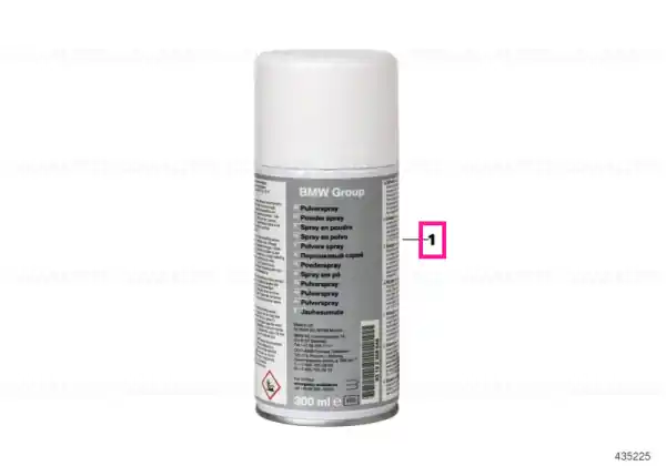 Powder spray 300ML - BMW Retur gratuit
