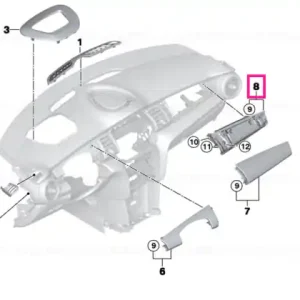 Preț mic Secret compartment, passenger side - BMW - Mini