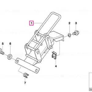 Transport gratuit Dualseat lock mechanism for radio - BMW Motorrad
