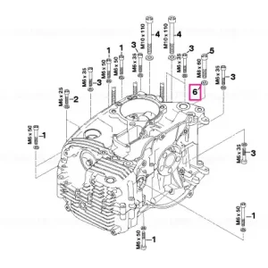 Șaibă-garnitură M8X19X2 - BMW Motorrad Chilipir