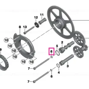 Șaibă-garnitură M6 - BMW Motorrad Cel mai vândut