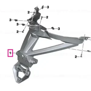 Suport numar de înmatriculare - BMW Motorrad Ofertă