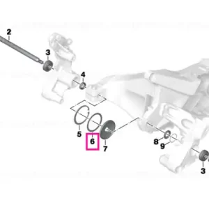 Spacer 65X76,9X3 - BMW Motorrad Cumpără online
