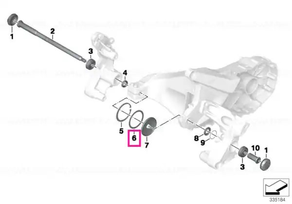 Spacer 65X76,9X3 - BMW Motorrad Cumpără online