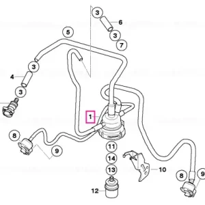 Chilipir Fuel distributor - BMW Motorrad
