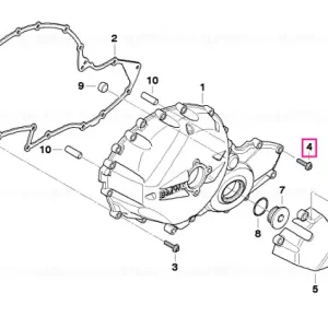 Șurub ISA M6X25-8.8-ZNNIV - BMW Motorrad Vezi acum