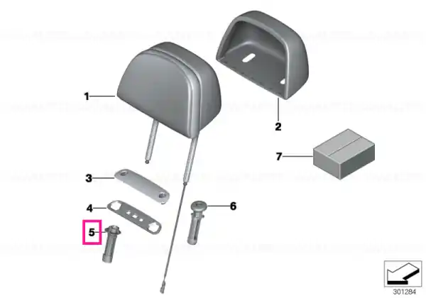 Preț mic Guide, headrest - BMW