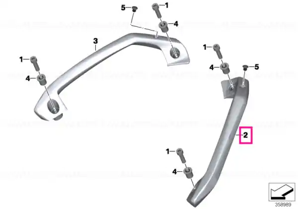 Discount Grab handle, left - BMW Motorrad