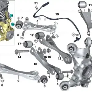 Wishbone/trailing arm - BMW Livrare rapidă