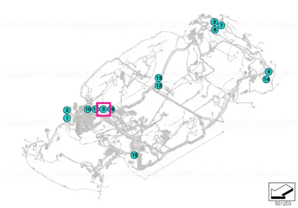 Discount Carcasa soclu, necodificat 4 POL. - BMW