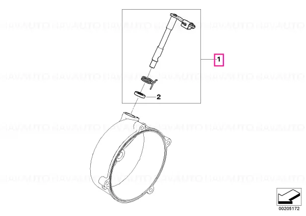 Set, parghie eliberare - BMW Motorrad Reducere specială