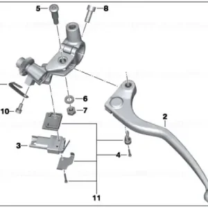Clutch control assembly fitting - BMW Motorrad Preferatul clienților