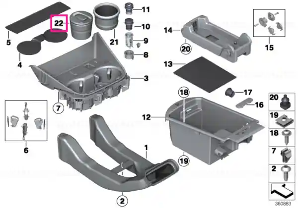 Ashtray - BMW Bestseller