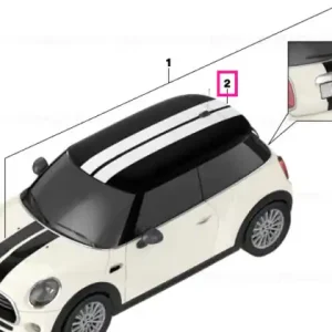 Set, sport stripes, red ROOFKIT - BMW - Mini Cumpără online