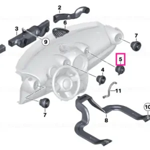 Air vent, centre right - BMW - Mini Vezi acum