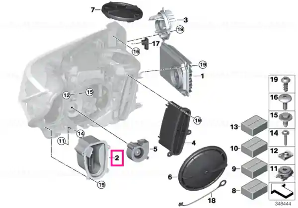 Retur gratuit Turn signal LED, right - BMW