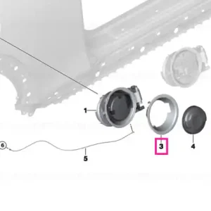 Inel capac combustibil, GRUNDIERT - BMW - Mini Premium