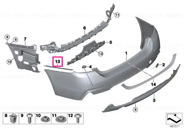 Plată securizată Right protection foil - BMW