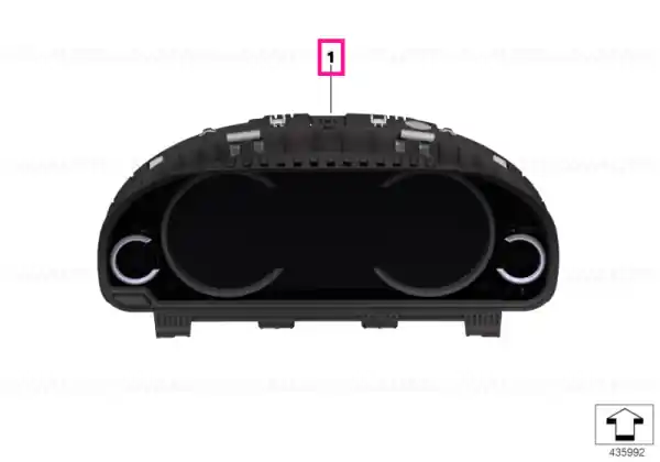 Multifunctional instrument display - BMW Mai ieftin