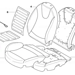 Noutate Heater element, basic seat - BMW - Mini