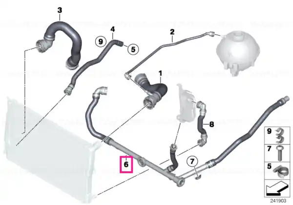 Cumpără acum Conductă agent refrigerant - BMW