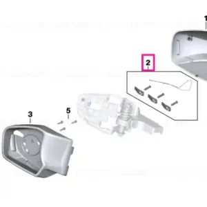 Set, retaining hook - BMW Motorrad Livrare expres