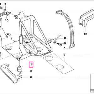 Battery tray - BMW Motorrad Ultima șansă