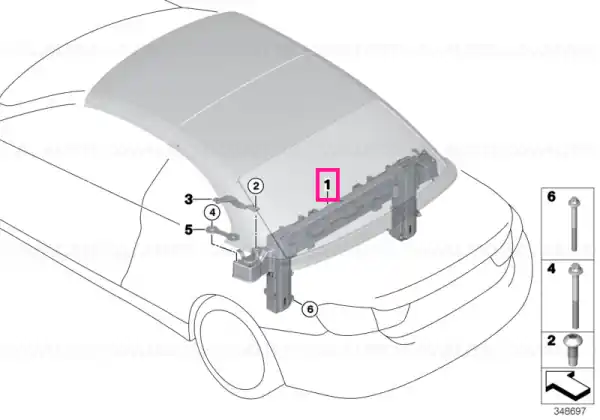 Transport gratuit Rollover protection - BMW