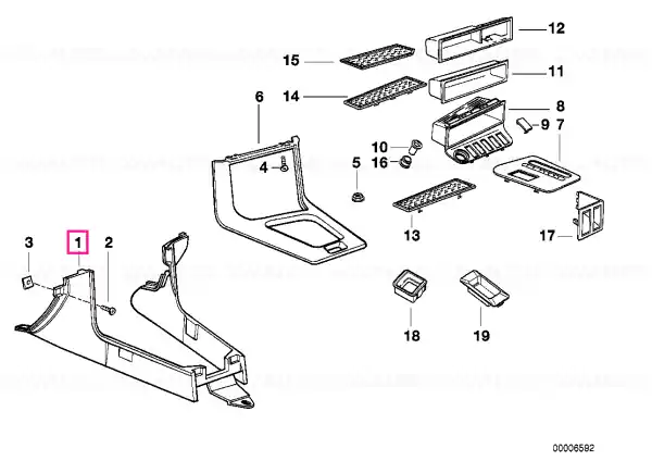 Storing partition 0318/638/639 SW - BMW Cel mai bun preț