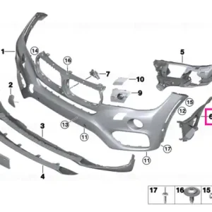 Air channel left - BMW Ofertă limitată