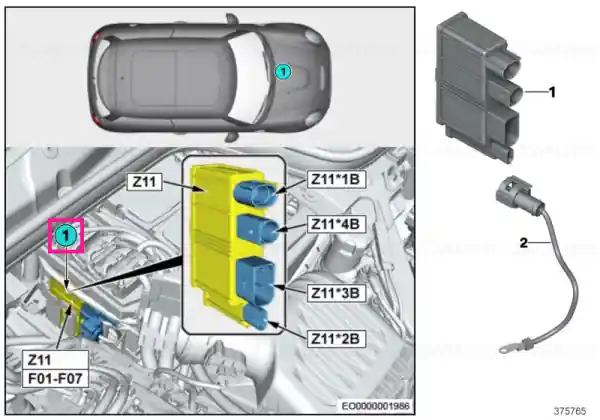 Cumpără online Integrated supply module Z11 - BMW - Mini