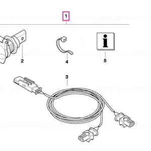 Bestseller Retrofit kit, socket - BMW Motorrad