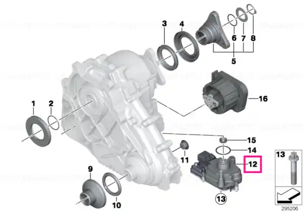 Longitudinal torque module - BMW Mai ieftin