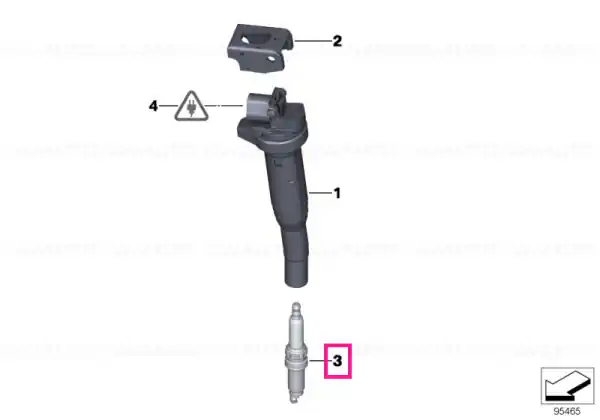 Lichidare de stoc Spark plug, High Power - BMW