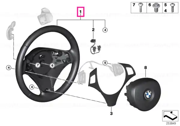 Airbag sport st. whl. lthr Steptronic - BMW Ofertă exclusivă