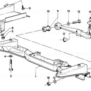 Ultima șansă Șurub hexagonal M10X28 - BMW