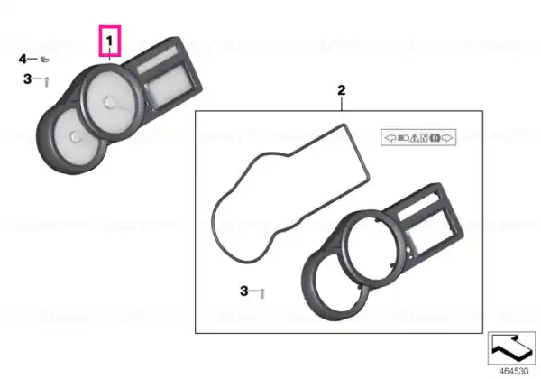 Super ofertă Instrument cluster KM/H - BMW Motorrad