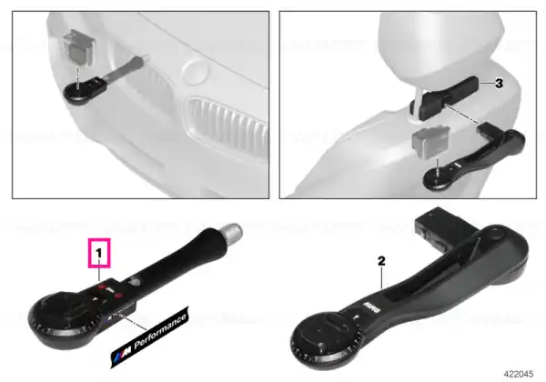 Track Fix for action cameras "M PERFORMANCE" - BMW Ieftin