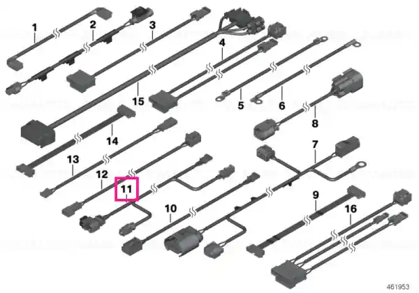 Preț promoțional Cablu reparație USB 880MM - BMW - Mini