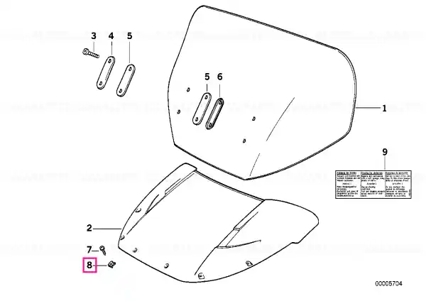 Preferatul clienților Sheet metal nut, self-locking - BMW