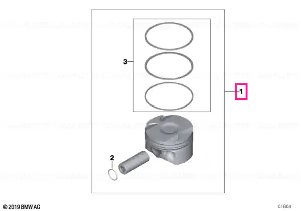 Piston (0) - BMW Retur gratuit
