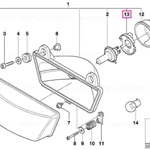 Bulb socket - BMW Motorrad Mai ieftin