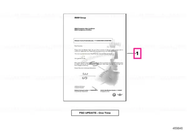 Enable code HU-B Nav map Eur. Route Upd. 1 YEAR - BMW Super ofertă