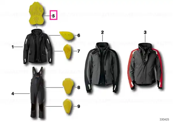 Back protector NP 2, GR. 3 - BMW Motorrad Discount