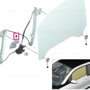 Preferatul clienților Drive for window lifter - BMW - Mini