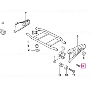Șurub cap cilindric M8X20-A2-80 SW - BMW Motorrad Ofertă limitată
