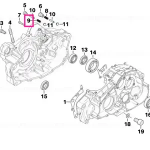 Calitate înaltă Arc compresie supapa antiretur - BMW Motorrad