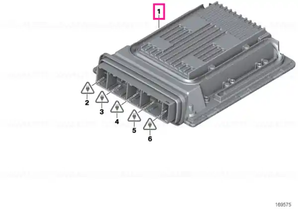 Super ofertă Basic cotrol unit DME MSD85_HY - BMW
