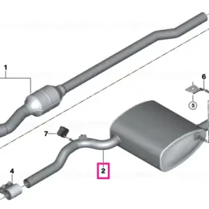Ofertă de sezon Rear silencer - BMW - Mini